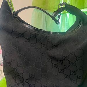 Gucci Monogram Hobo Bag